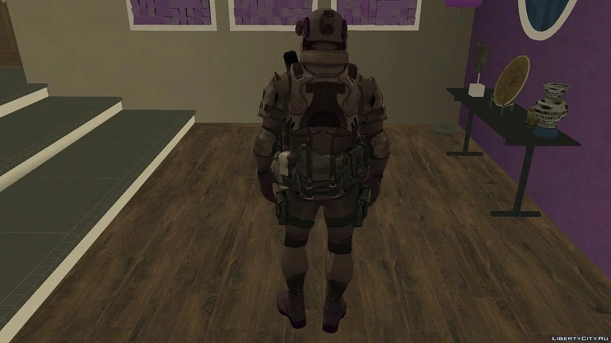 Агент из Resident Evil 6 / GTA San Andreas