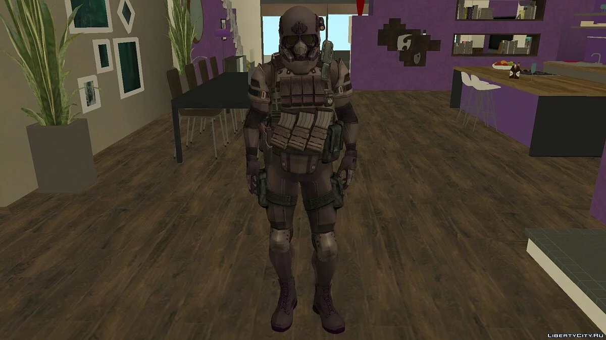 Агент из Resident Evil 6 / GTA San Andreas