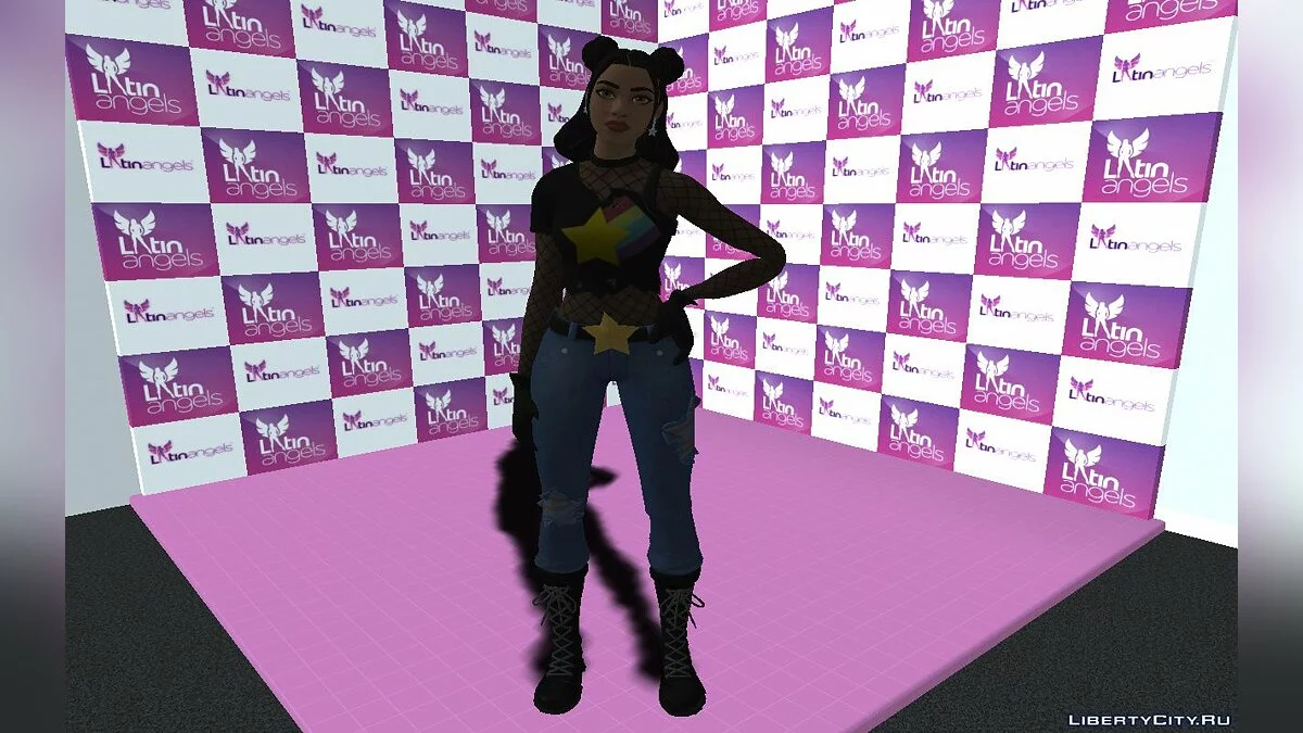 Celeste из Fortnite / GTA San Andreas