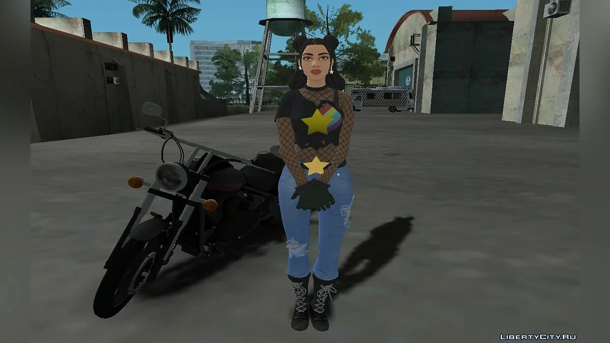 Celeste из Fortnite / GTA San Andreas