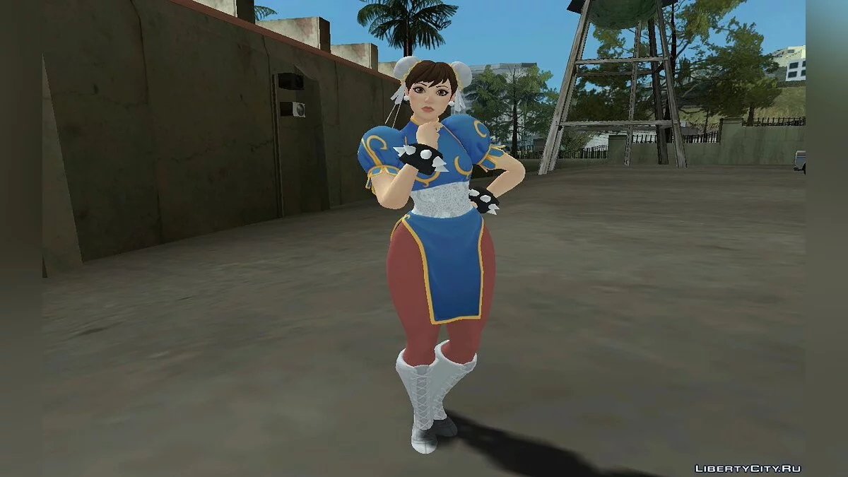 Чан Ли из Fortnite / GTA San Andreas