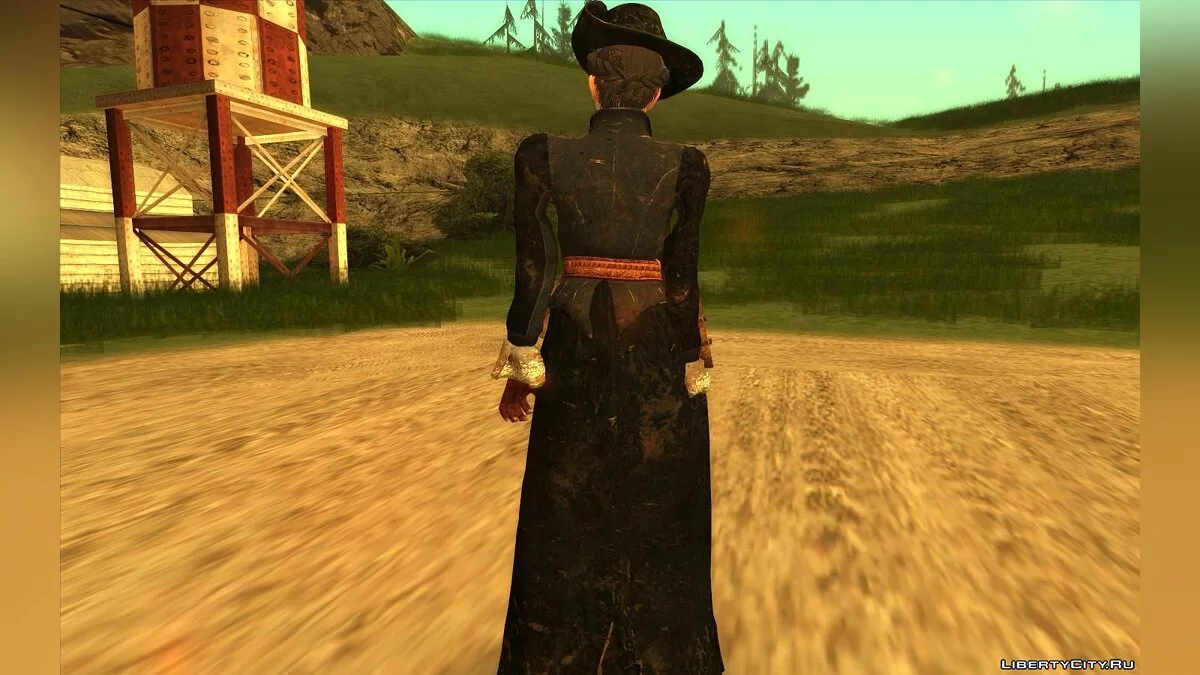 Черная Бель (из RDR2) / GTA San Andreas