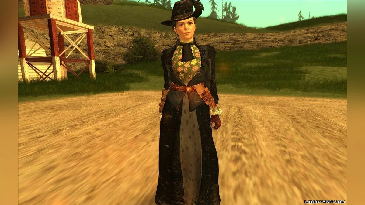Черная Бель (из RDR2) / GTA San Andreas