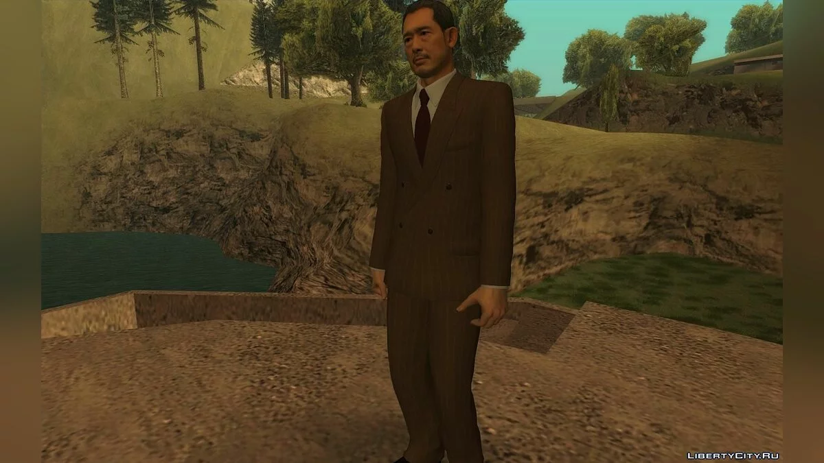 Цукаса Сагава из Yakuza 0 / GTA San Andreas