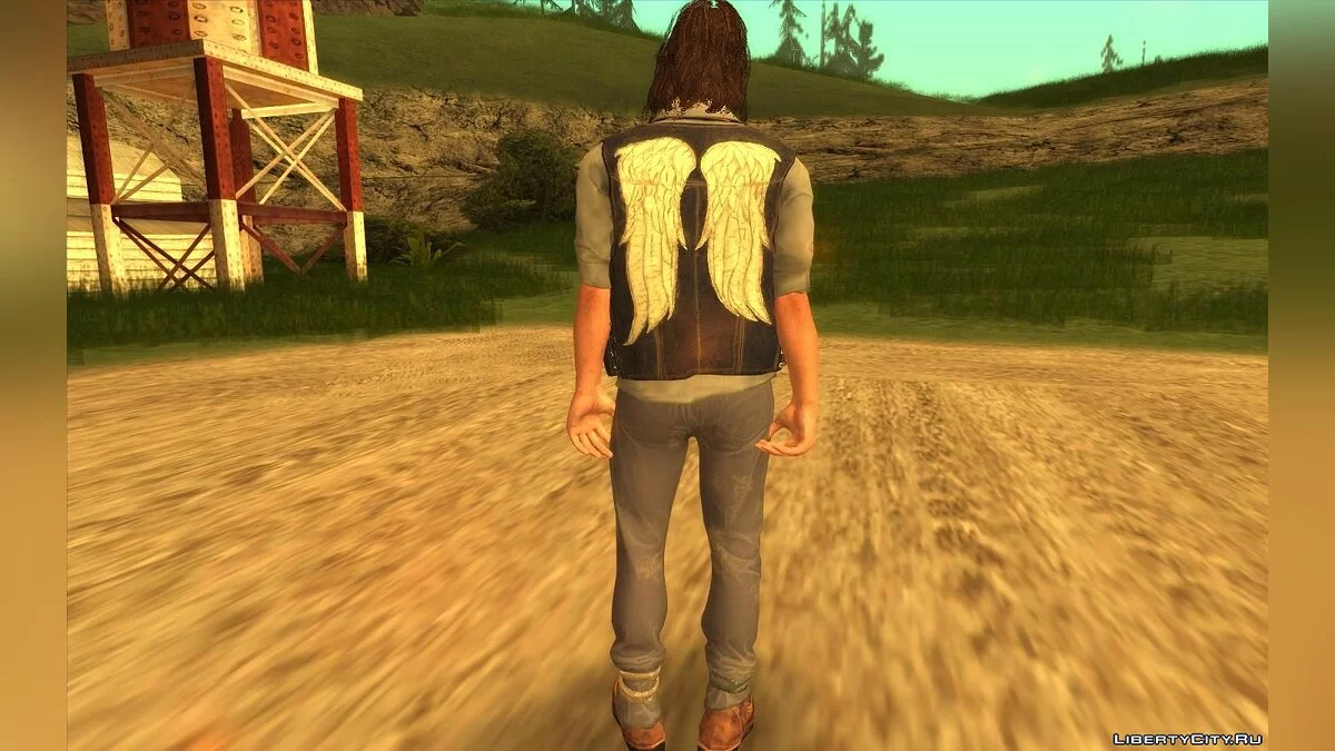 Дерил Диксон (из TWD:Onslaught) / GTA San Andreas