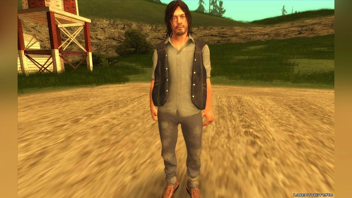 Дерил Диксон (из TWD:Onslaught) / GTA San Andreas