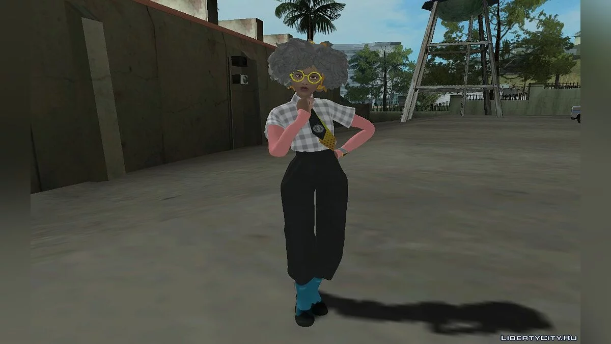 Доктор Слоун из Fortnite / GTA San Andreas