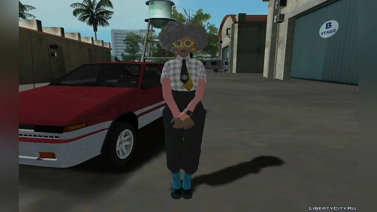 Доктор Слоун из Fortnite / GTA San Andreas