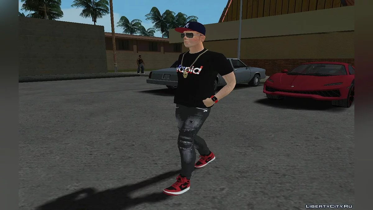 Джимми Хопкинс из Bully в одежде из