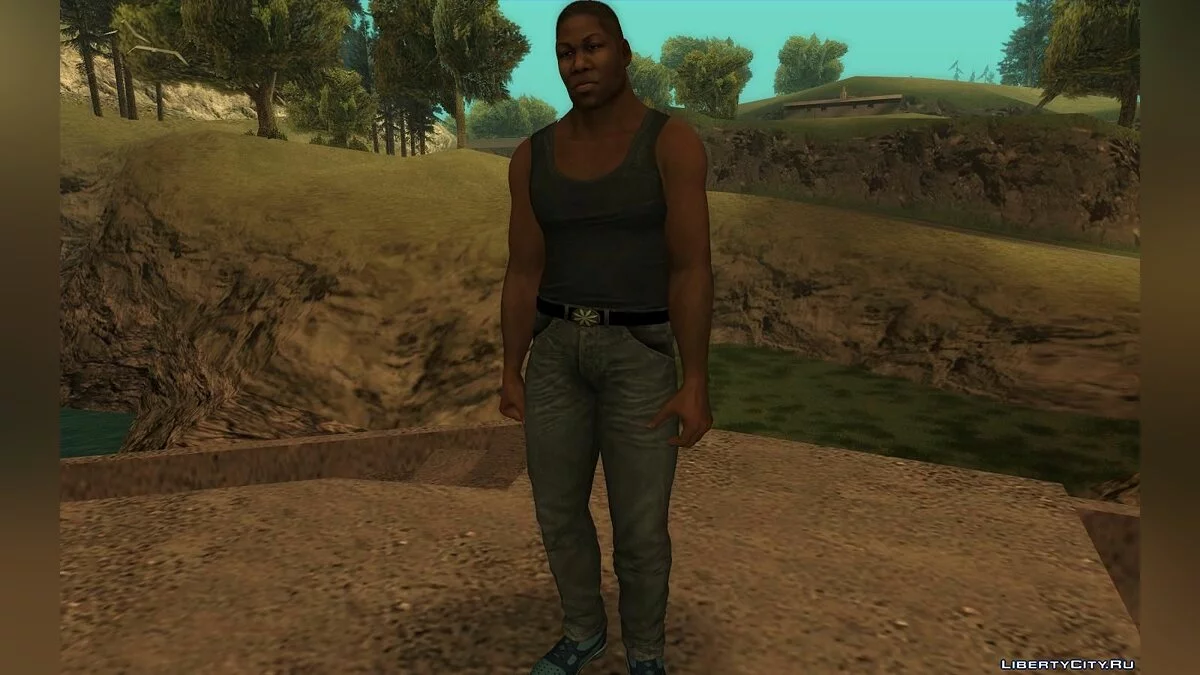 Gary Busta Holmes из Yakuza Kiwami / GTA San Andreas