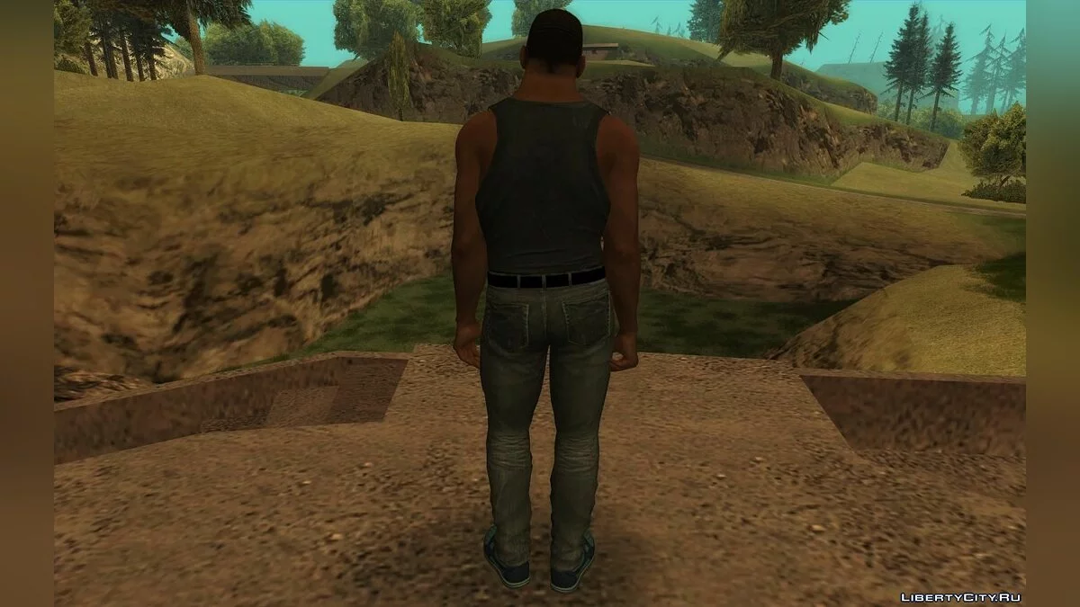 Gary Busta Holmes из Yakuza Kiwami / GTA San Andreas