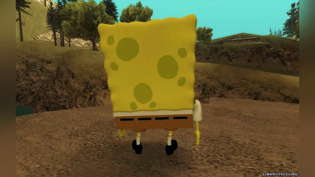 Губка Боб Квадратные Штаны / GTA San Andreas