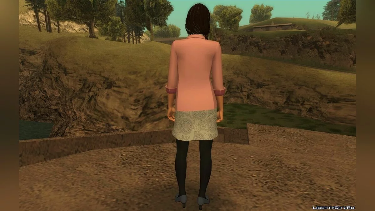 Юки из Yakuza Kiwami 2 / GTA San Andreas