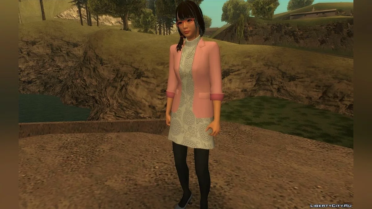 Юки из Yakuza Kiwami 2 / GTA San Andreas