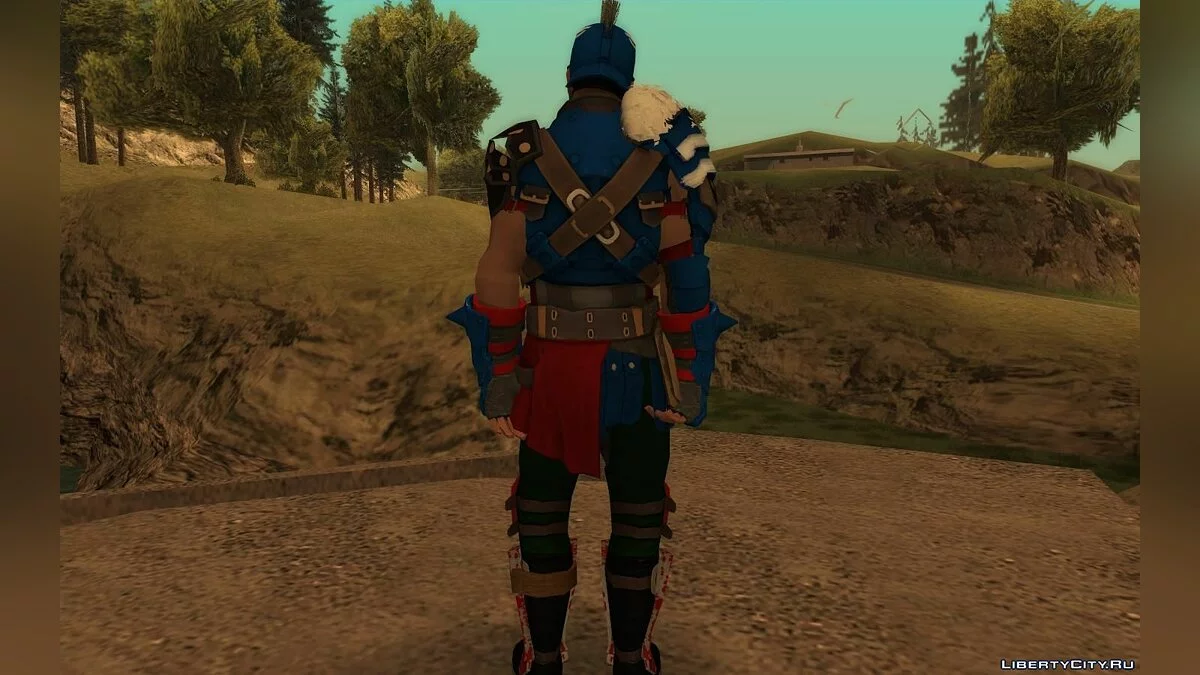 Капитан Америка / GTA San Andreas