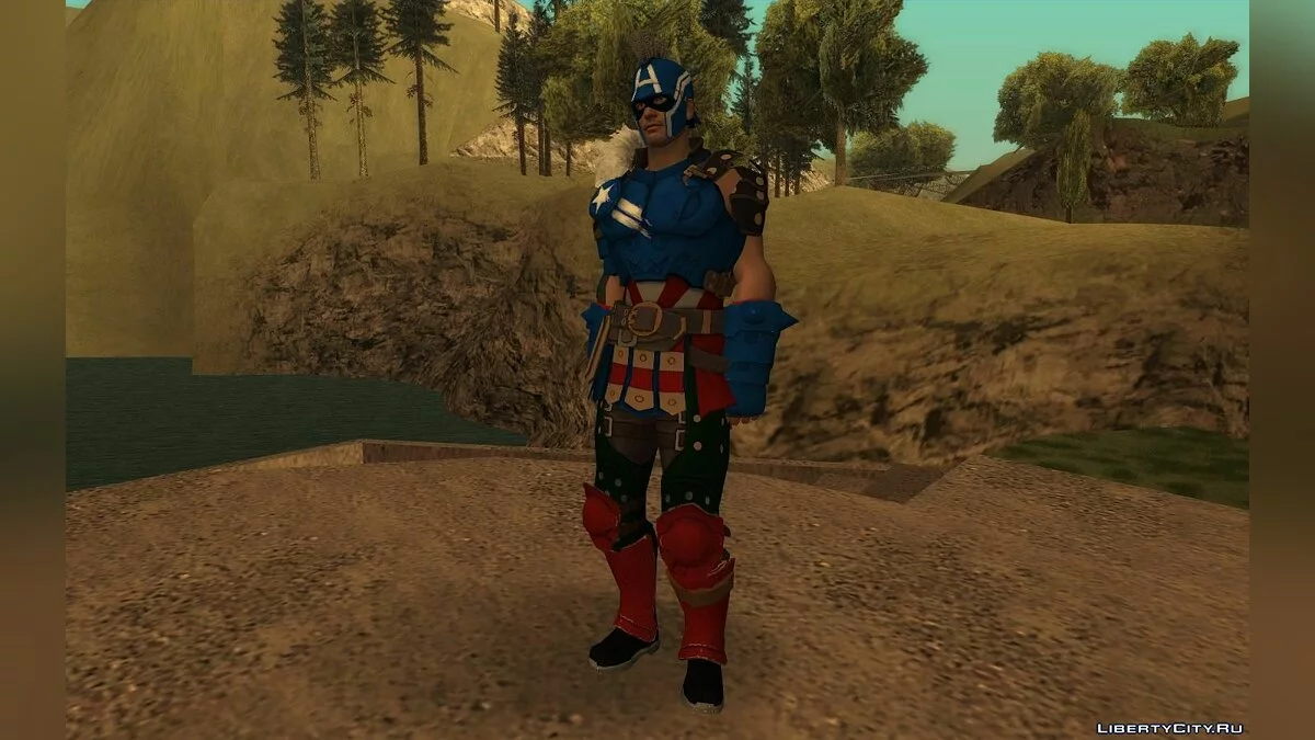 Капитан Америка / GTA San Andreas