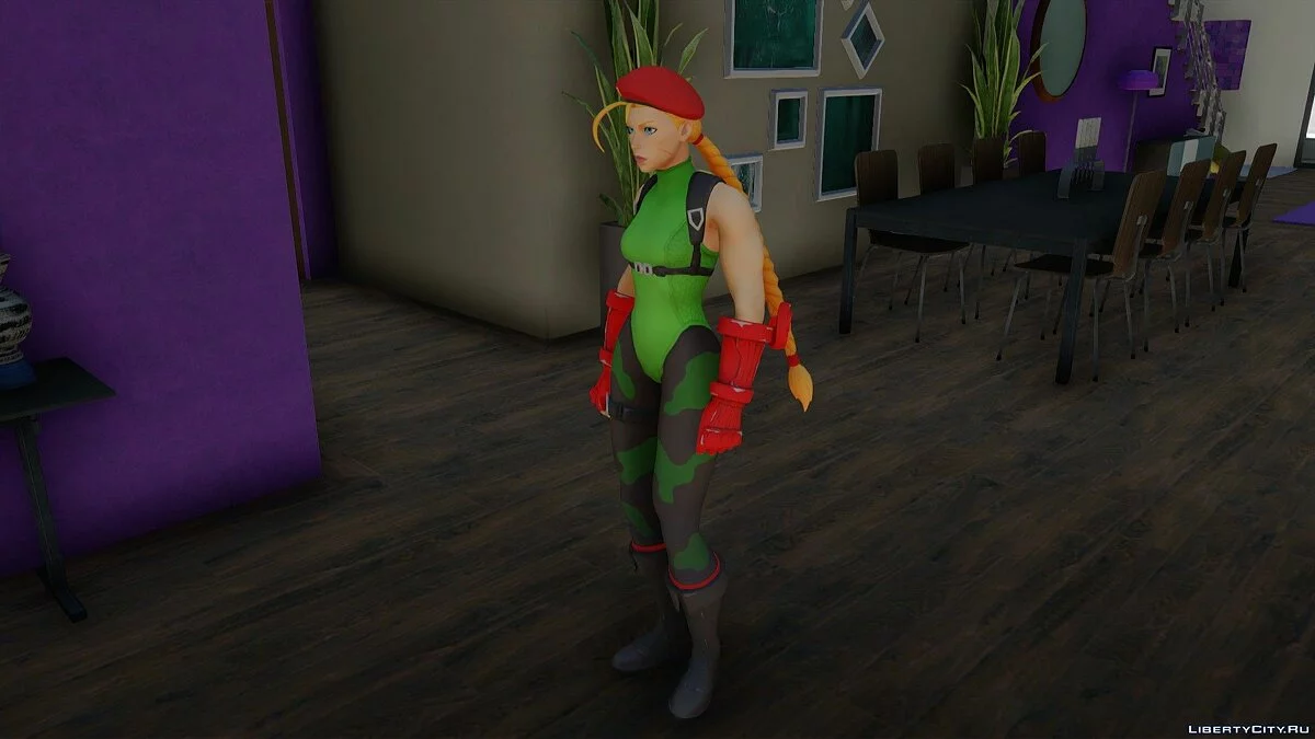 Кэмми из Street Fighter / GTA San Andreas