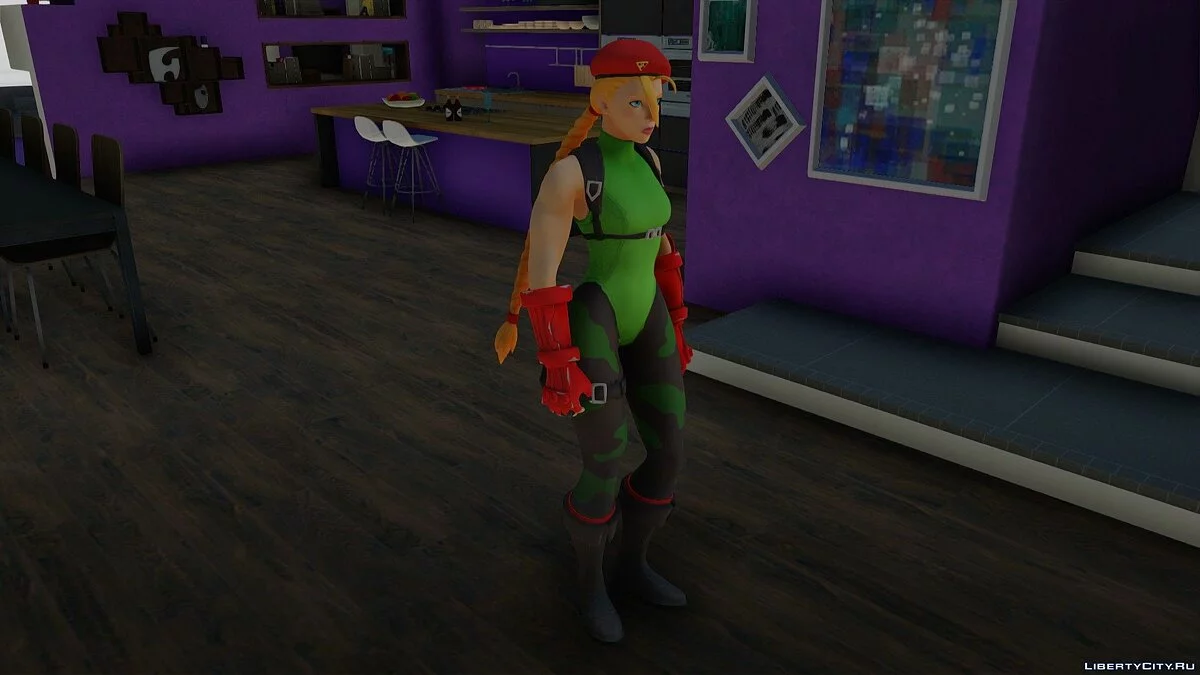 Кэмми из Street Fighter / GTA San Andreas
