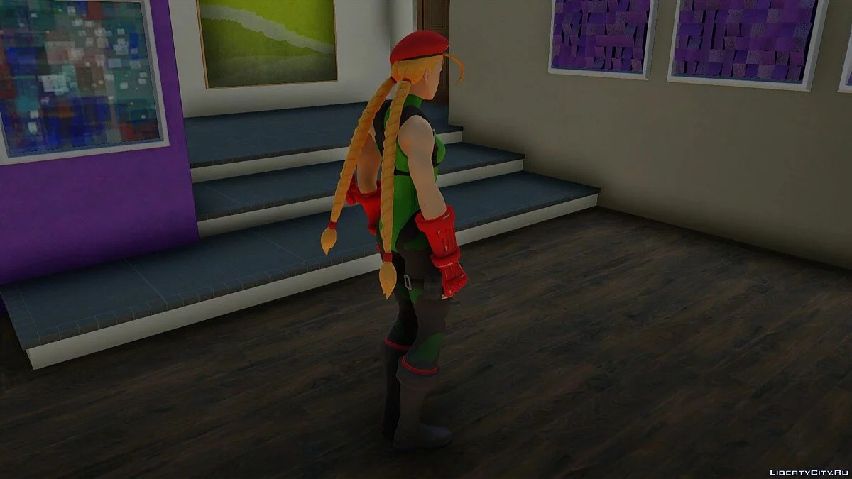Кэмми из Street Fighter / GTA San Andreas