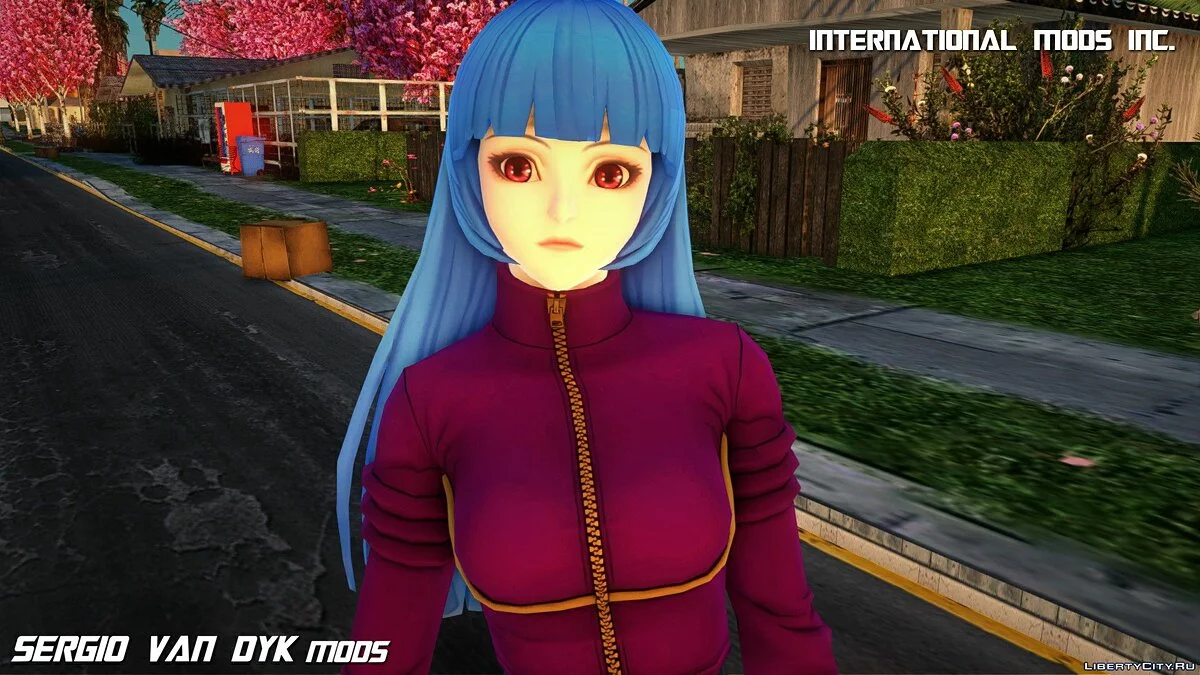 Кула Даймонд из The King of Fighters / GTA San Andreas