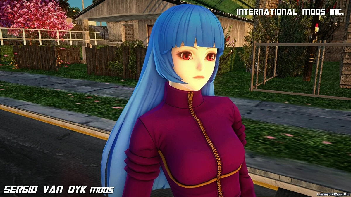 Кула Даймонд из The King of Fighters / GTA San Andreas
