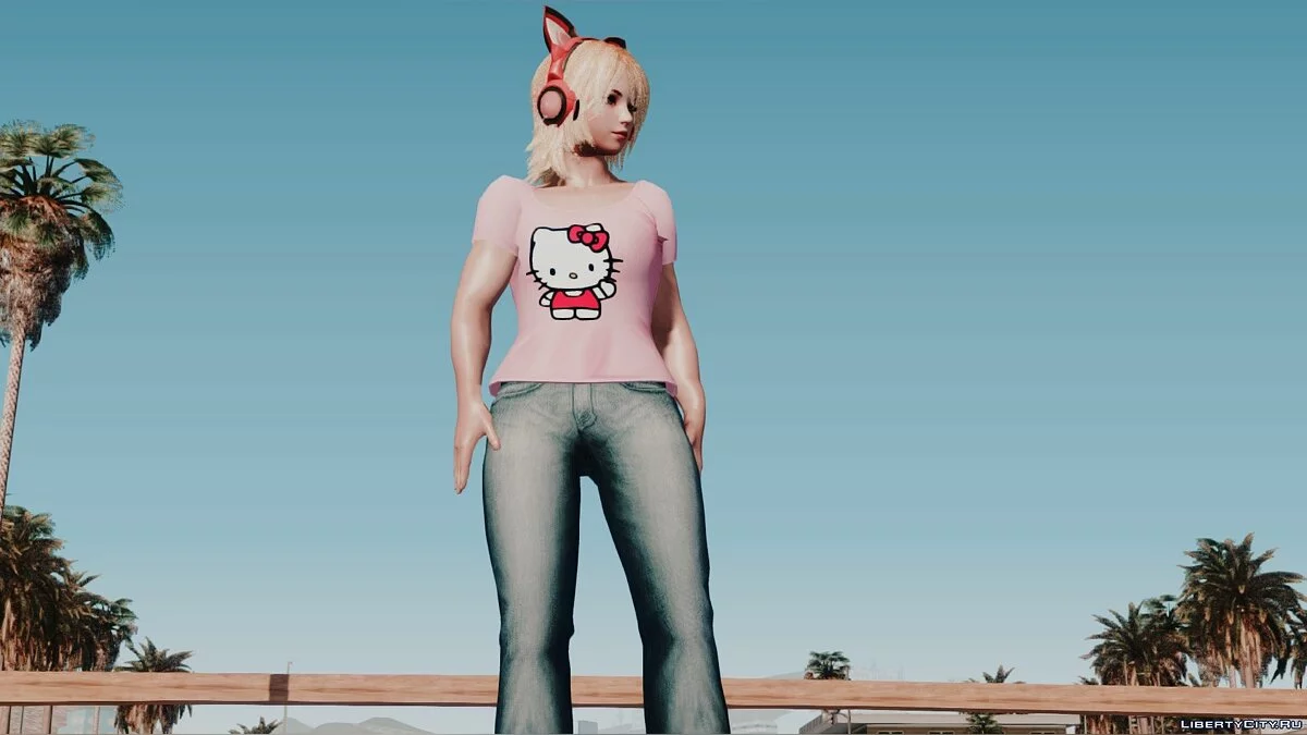Лаки Хлоя из Tekken 7 / GTA San Andreas