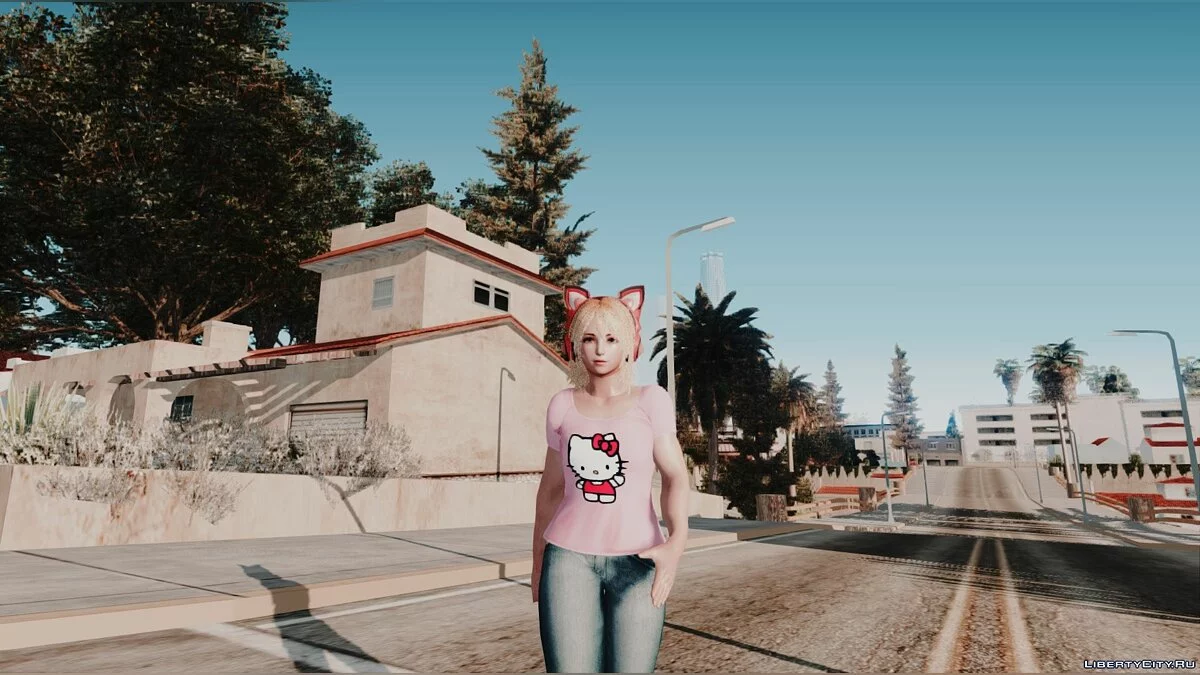 Лаки Хлоя из Tekken 7 / GTA San Andreas