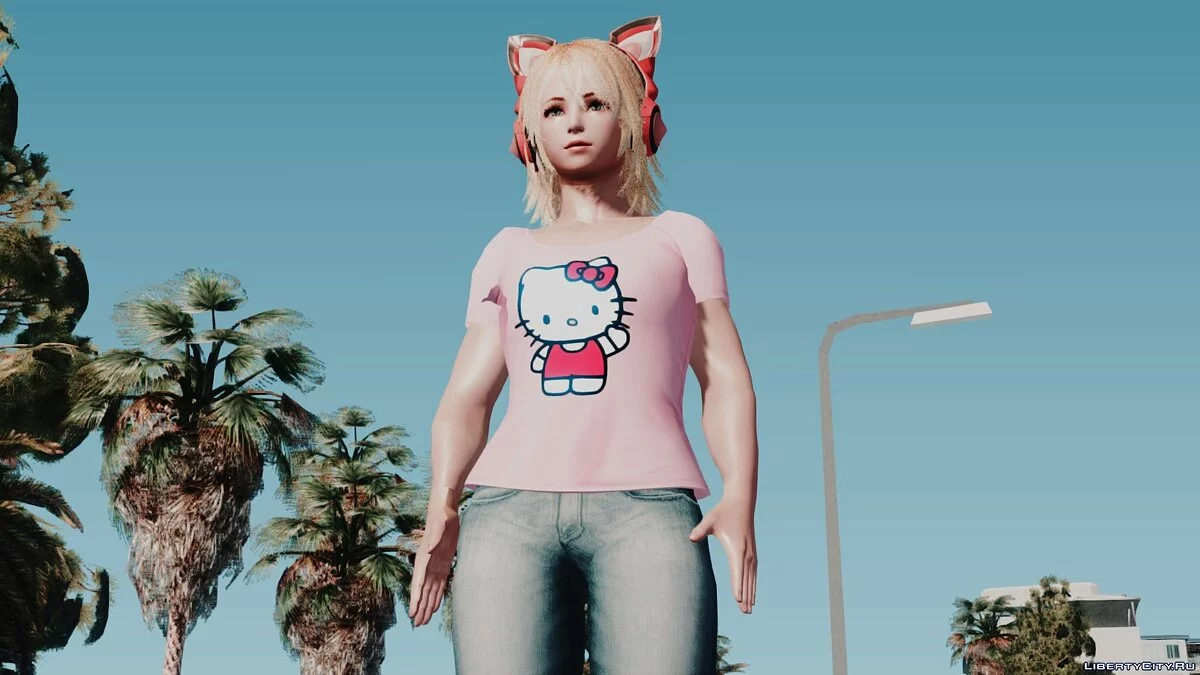 Лаки Хлоя из Tekken 7 / GTA San Andreas