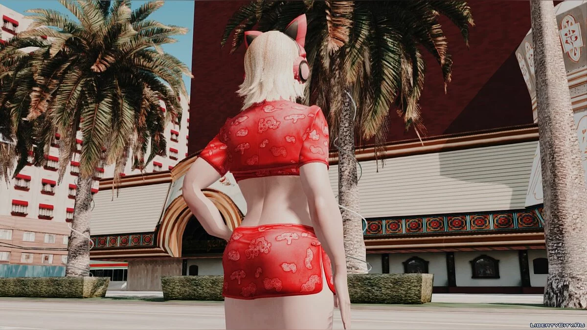 Лаки Хлоя из Tekken 7 / GTA San Andreas