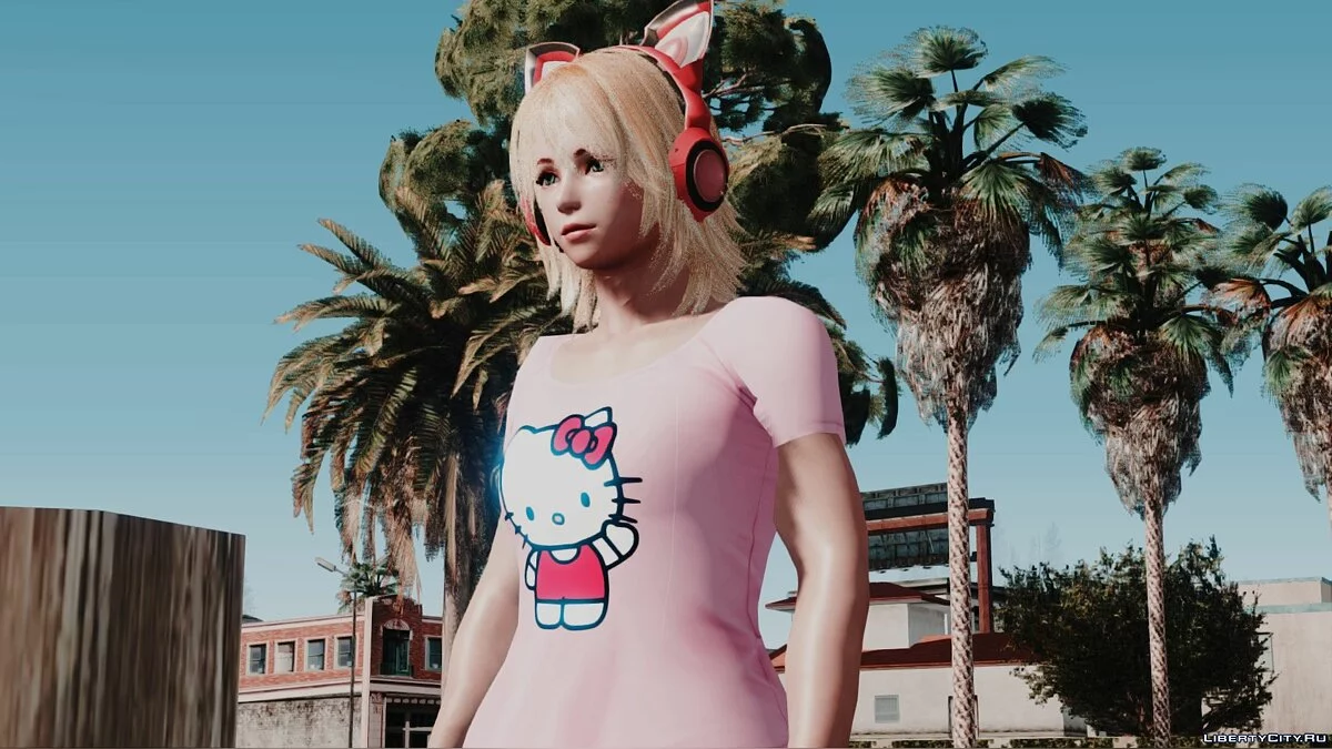 Лаки Хлоя из Tekken 7 / GTA San Andreas