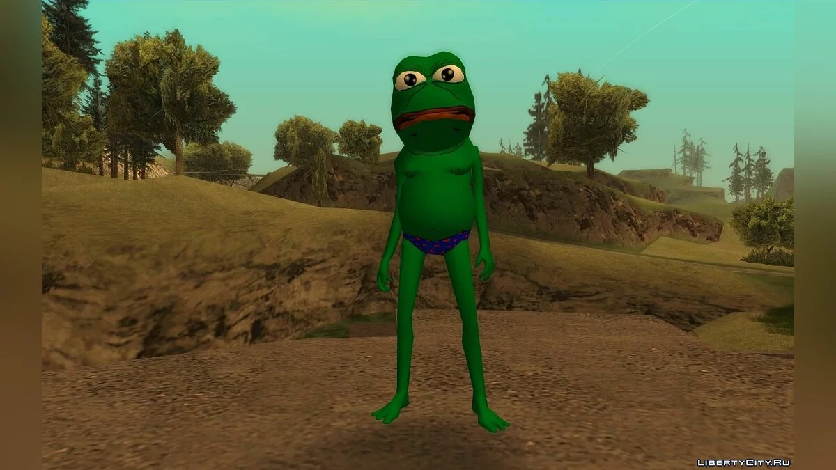 Лягушонок Пепе (мем) / GTA San Andreas
