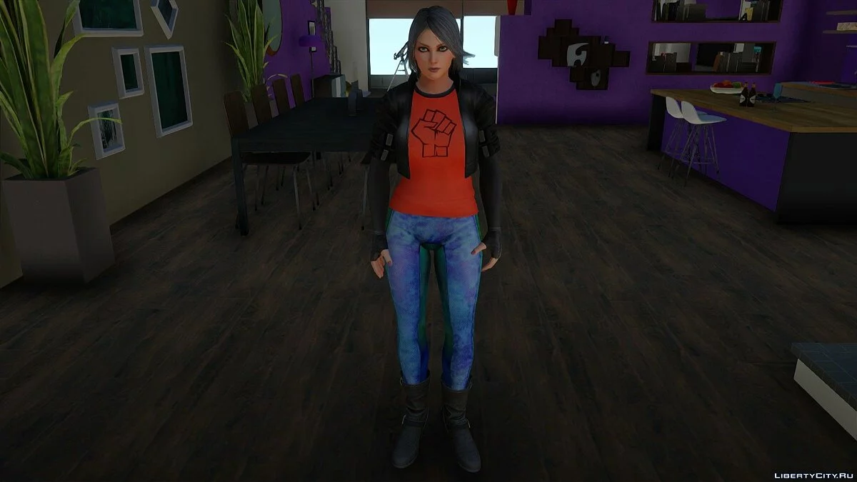 Момиджи в повседневной одежде / GTA San Andreas