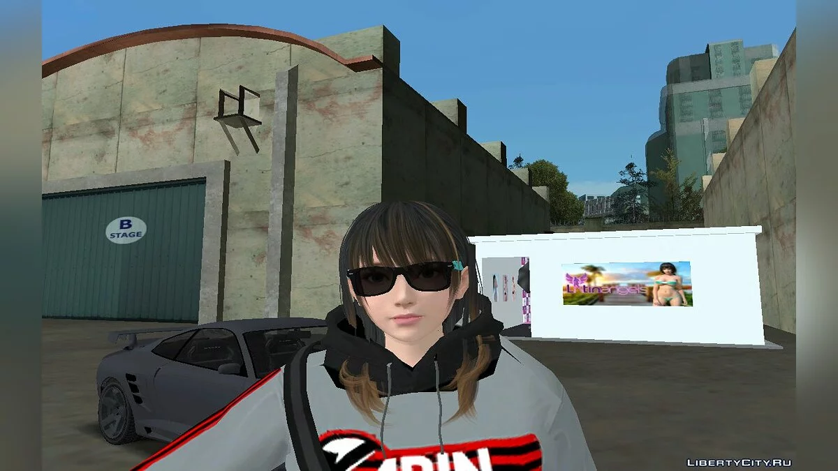 Нанами из DOAXVV в наряде из "DLC Los Santos Tuners" v1 / GTA San Andreas