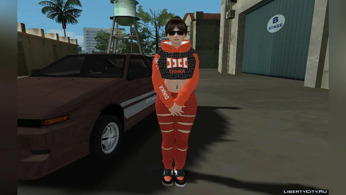 Наотора Ли в модной одежде из DLC