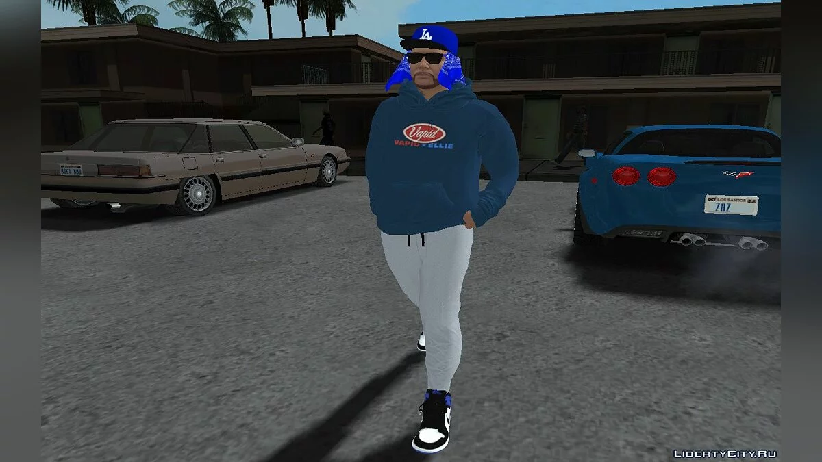 Рандомный скин мужчины-гангстера из GTA Online