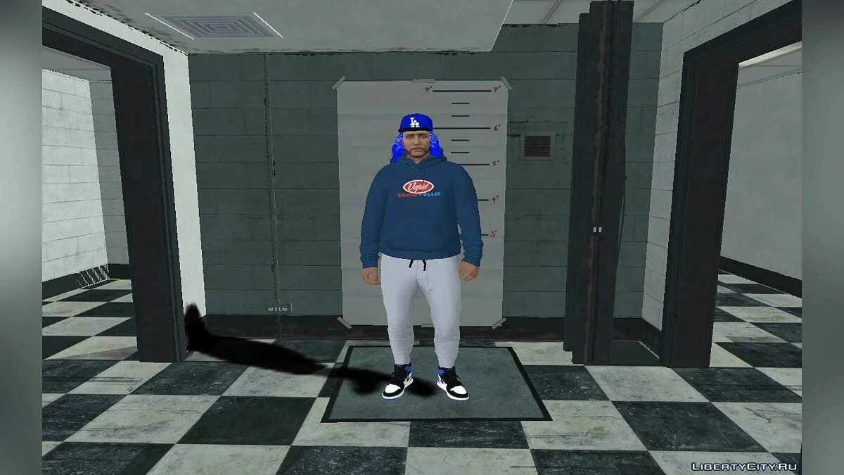 Рандомный скин мужчины-гангстера из GTA Online