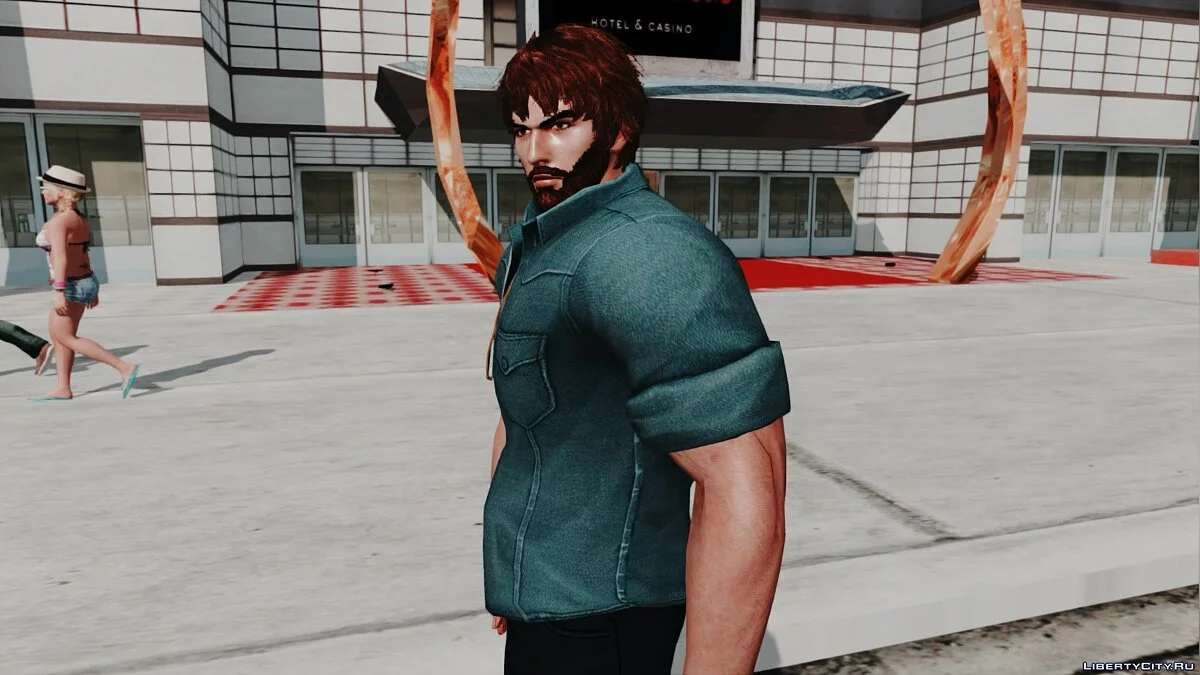 Шахин из Tekken7 / GTA San Andreas