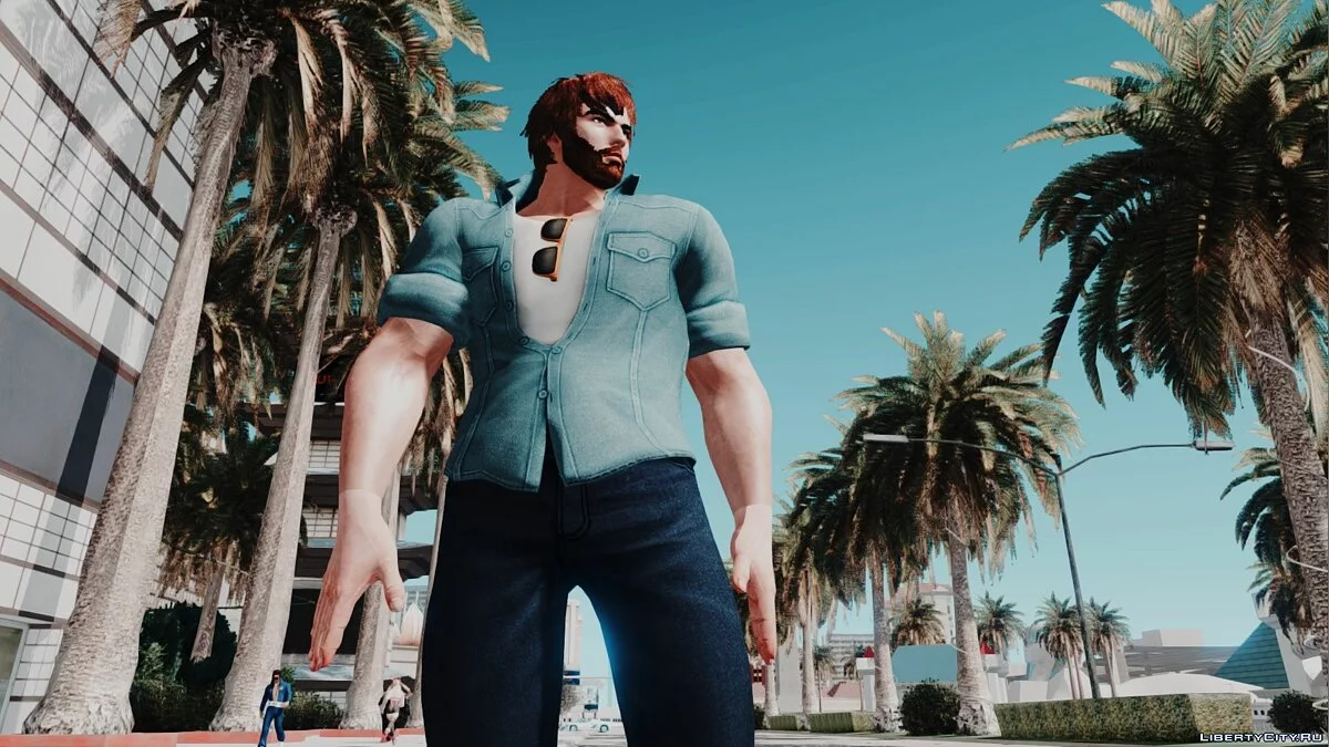 Шахин из Tekken7 / GTA San Andreas