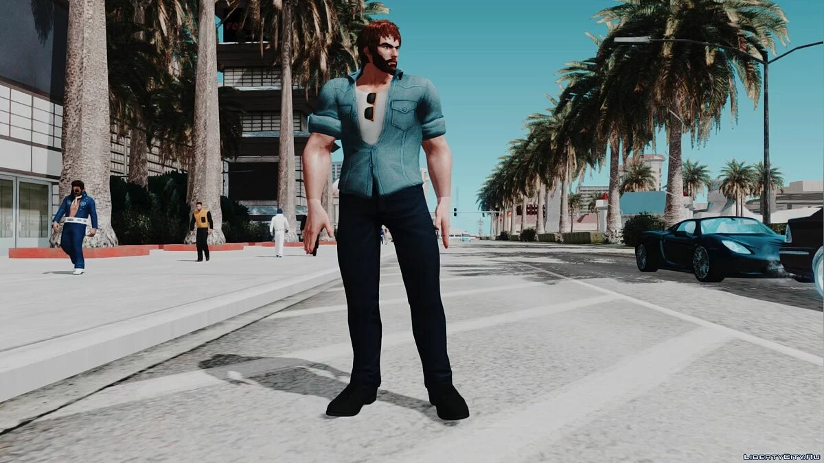Шахин из Tekken7 / GTA San Andreas