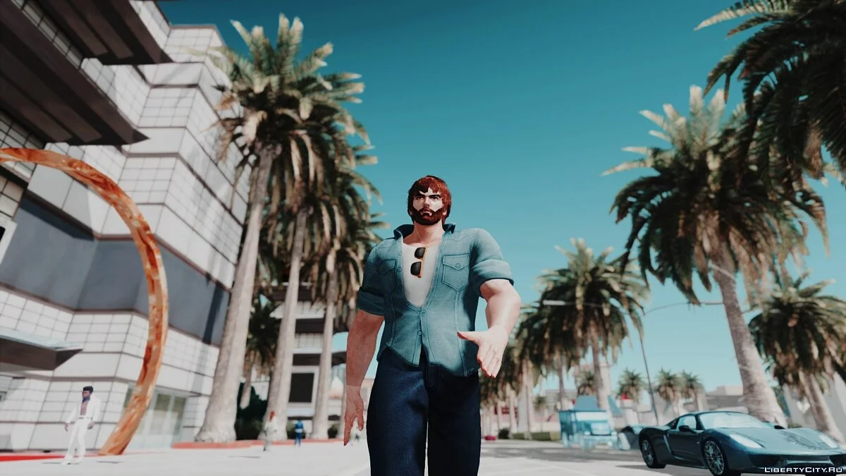 Шахин из Tekken7 / GTA San Andreas