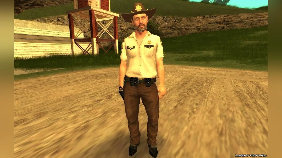 Шериф Рик Граймс (из TWD:Onslaught) / GTA San Andreas