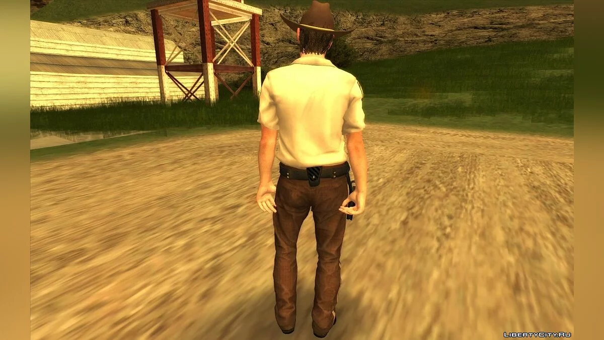 Шериф Рик Граймс (из TWD:Onslaught) / GTA San Andreas