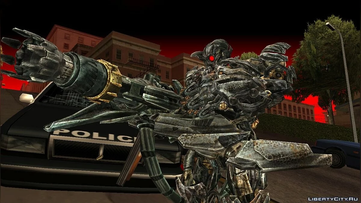 Шоквейв из Transformers: Human alliance / GTA San Andreas