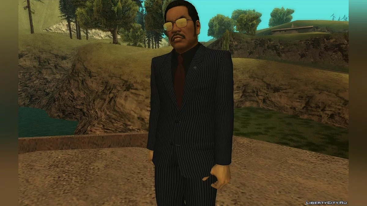 Сохей Додзима из Yakuza 0 / GTA San Andreas