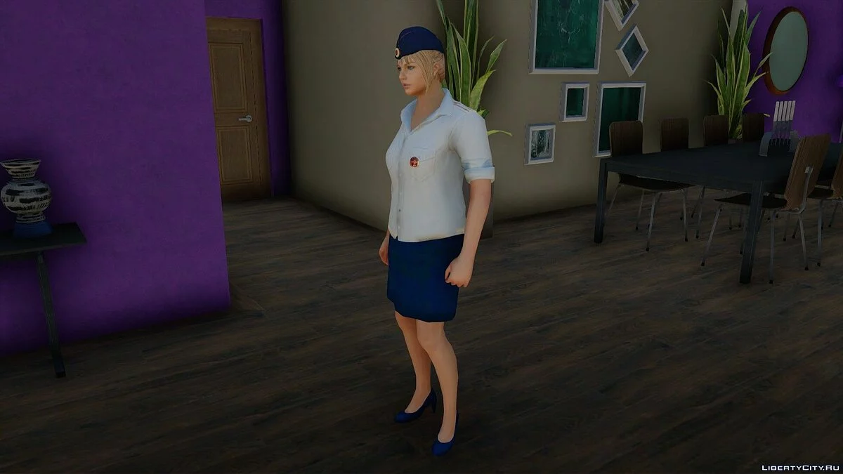 Сотрудница ДПС / GTA San Andreas