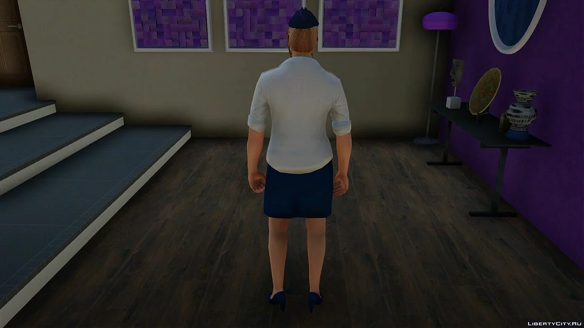 Сотрудница ДПС / GTA San Andreas
