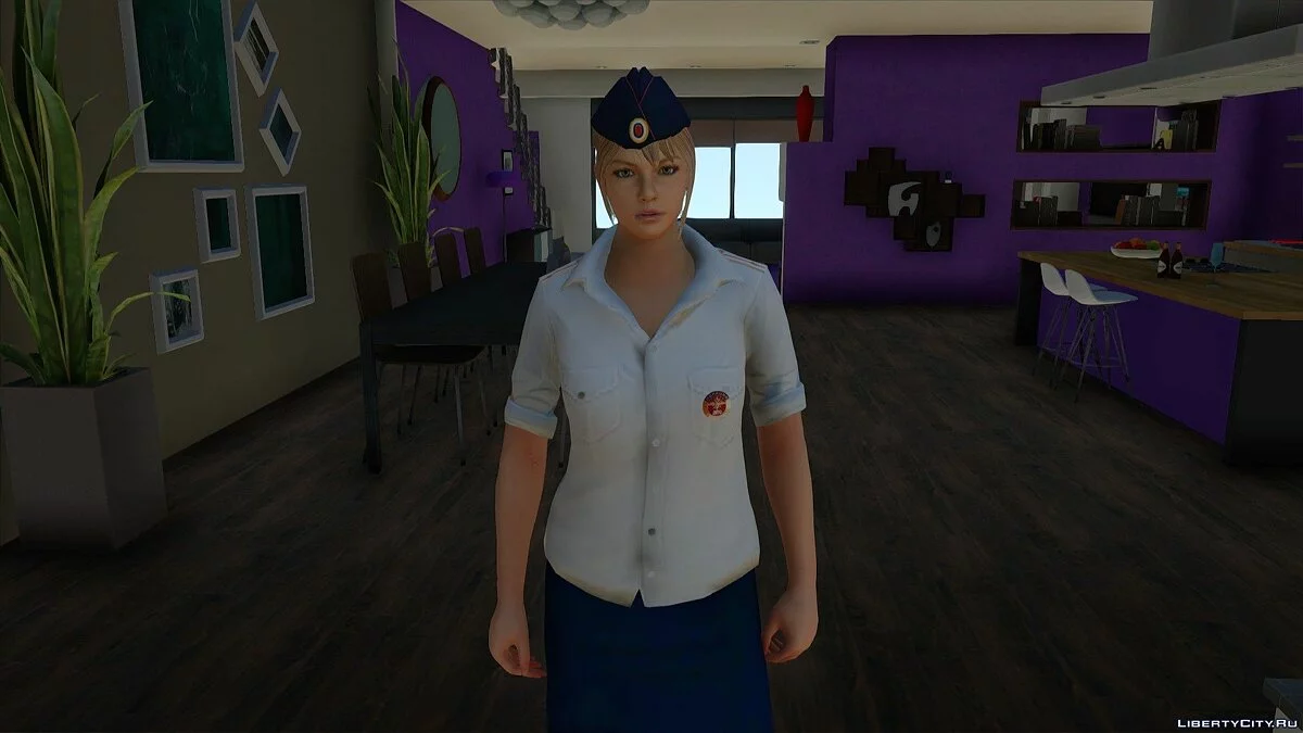 Сотрудница ДПС / GTA San Andreas