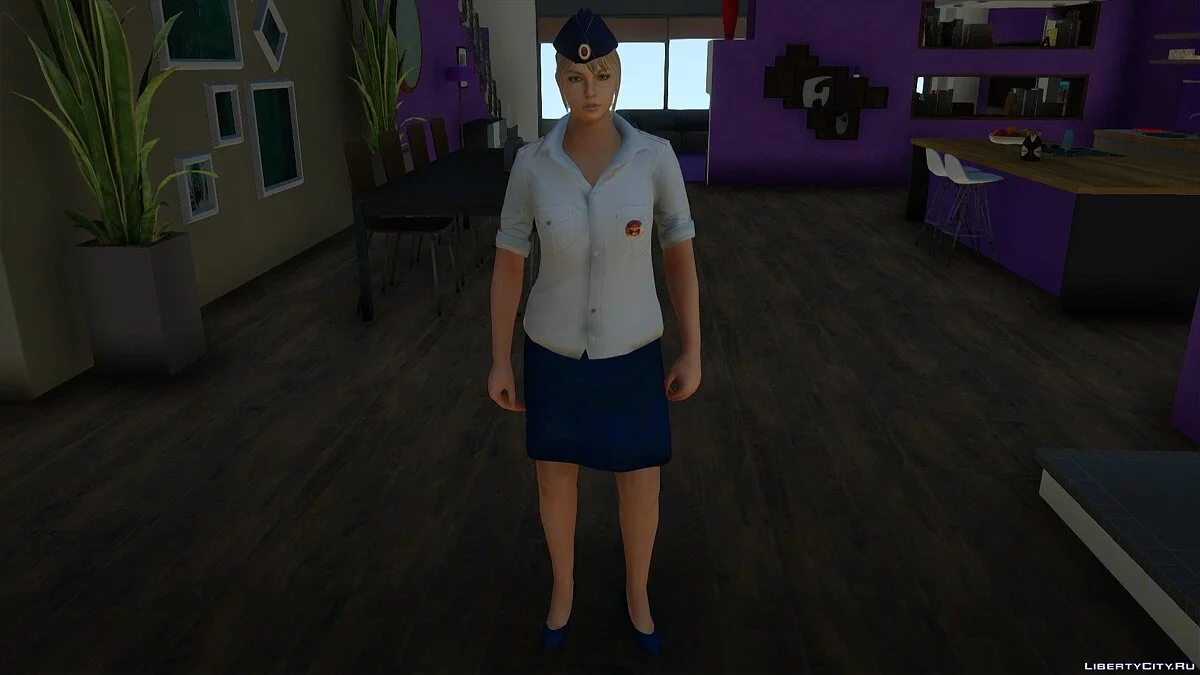Сотрудница ДПС / GTA San Andreas