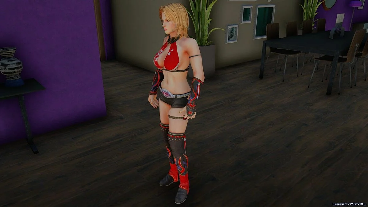 Тина Армстронг (Костюм 3) из Dead Or Alive 5 / GTA San Andreas