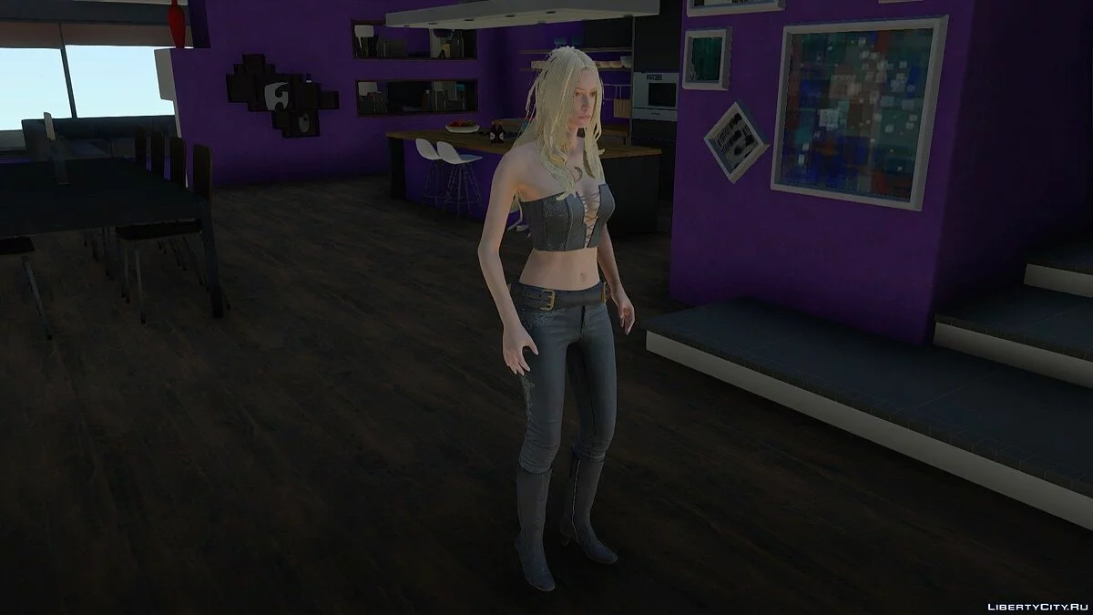 Триш из Devil May Cry 5 / GTA San Andreas